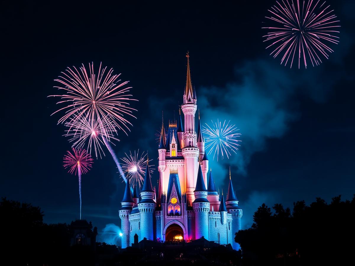 The Best (Free) Spot to Watch Magic Kingdom Fireworks